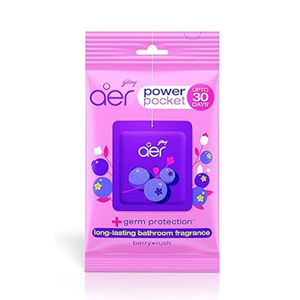 Godrej Air Freshener Aer Power Pocket Berry Rush